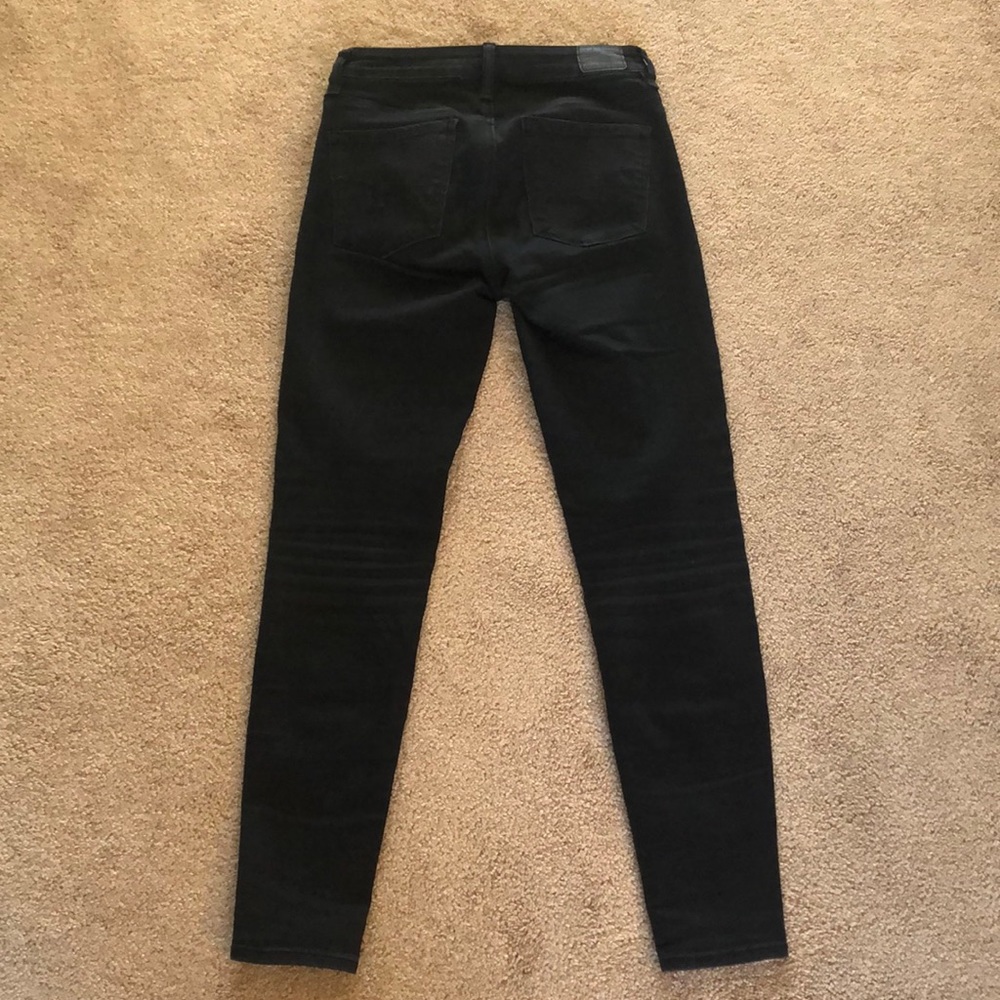 AEO Next Level Stretch Black High Rise Skinny Jean - Picture 2 of 12